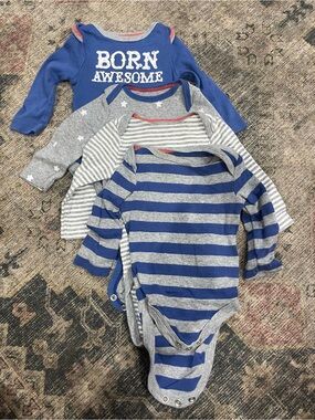 Onsie set of four with pants.